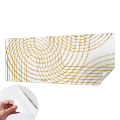 Papel mural con patrón decorativo Tejidos geométricos