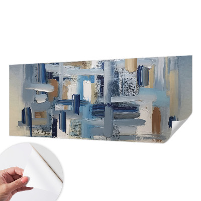 Papel mural texturado decorativo Pinceles de abstracción