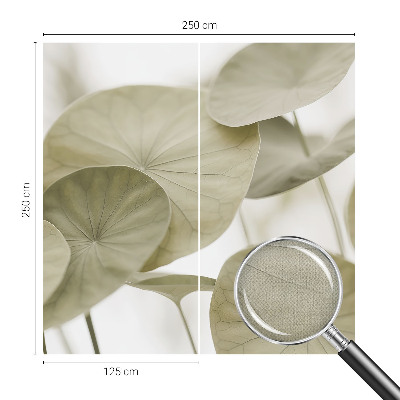 Mural de pared con estampado hermoso Elegancia natural