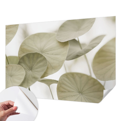 Mural de pared con estampado hermoso con un diseño de elegancia natural