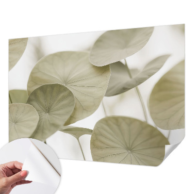 Mural de pared con estampado hermoso con un diseño de elegancia natural