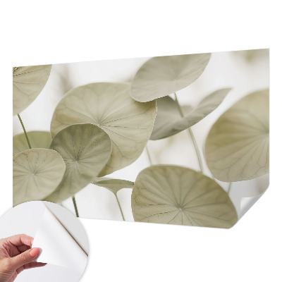 Mural de pared con estampado hermoso con un diseño de elegancia natural