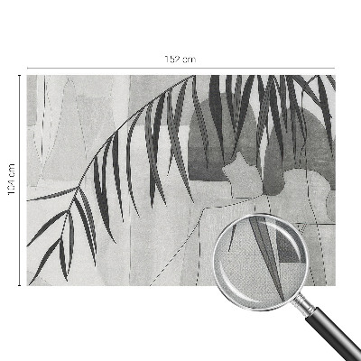 Fotomural decorativo para cabecero de cama Palmera abstracta