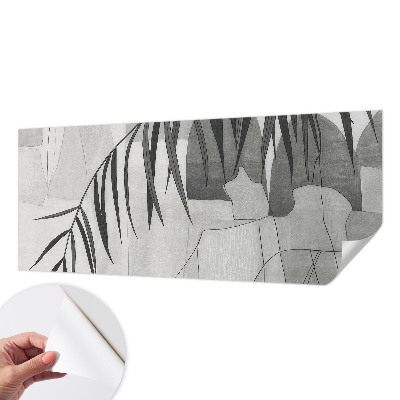 Fotomural decorativo para cabecero de cama Palmera abstracta