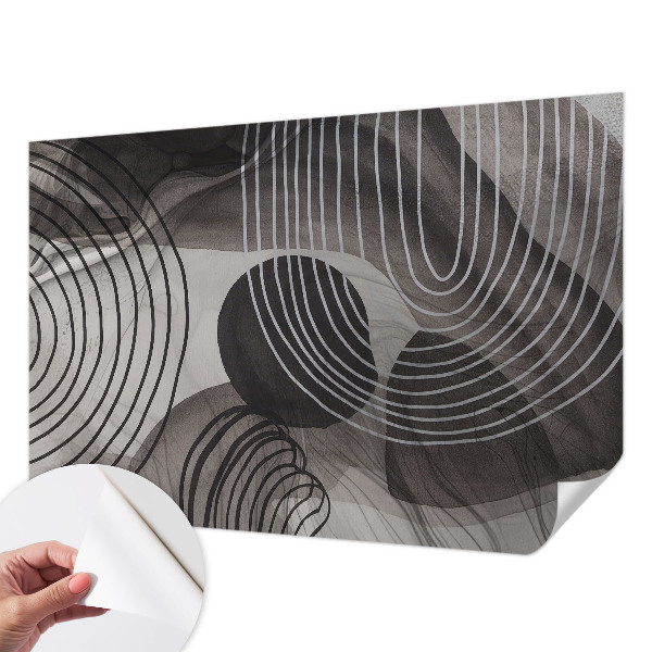 Fotomural decorativo para cabecero de cama Armonía de formas