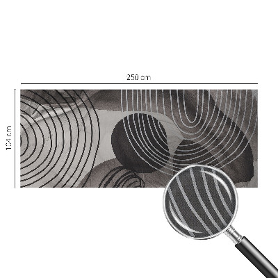 Fotomural decorativo para cabecero de cama Armonía de formas