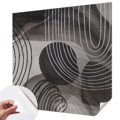 Fotomural decorativo para cabecero de cama Armonía de formas