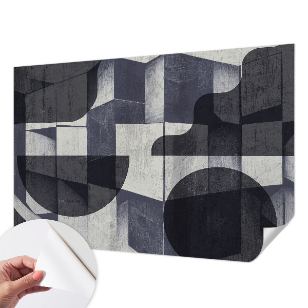 Papel mural con patrón decorativo Simetría geométrica