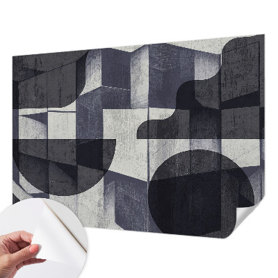 Papel mural con patrón decorativo Simetría geométrica