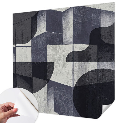 Papel mural con patrón decorativo Simetría geométrica