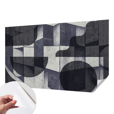 Papel mural con patrón decorativo Simetría geométrica