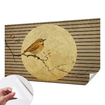 Mural de pared con estampado hermoso Pájaro de la armonía