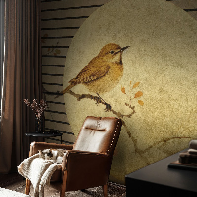 Mural de pared con estampado hermoso Pájaro de la armonía