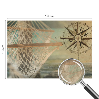 Fotomural decorativo para cabecero de cama Relajación en el mar