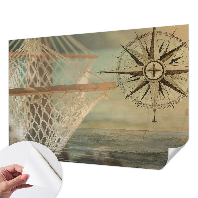 Fotomural decorativo para cabecero de cama Relajación en el mar