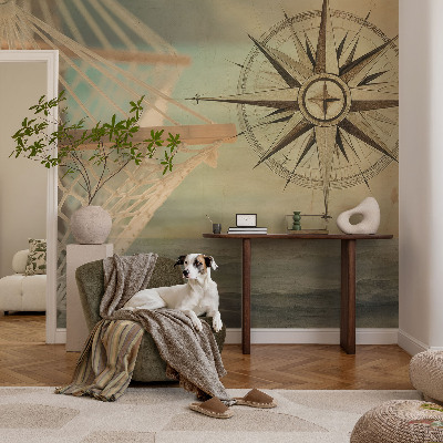 Fotomural decorativo para cabecero de cama Relajación en el mar