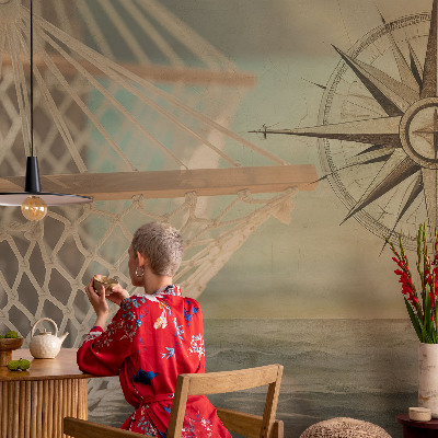 Fotomural decorativo para cabecero de cama Relajación en el mar