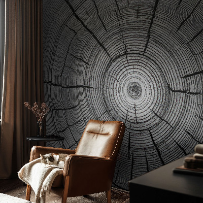 Fotomural decorativo para cabecero de cama Armonía del bosque