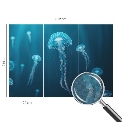 Mural de pared con estampado hermoso Elegancia marítima