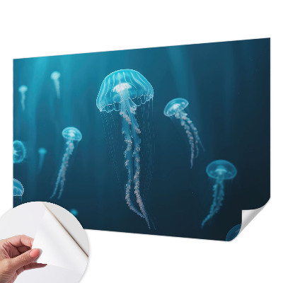 Mural de pared con estampado hermoso con motivo de elegancia marítima