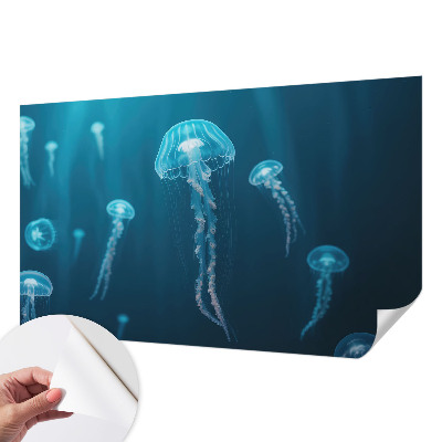 Mural de pared con estampado hermoso con motivo de elegancia marítima