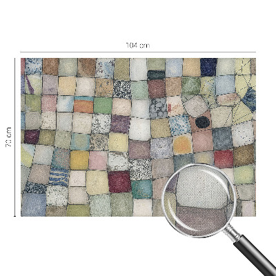 Papel mural texturado decorativo Mosaico colorido
