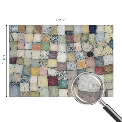 Papel mural texturado decorativo Mosaico colorido