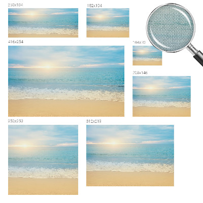 Fotomural decorativo para cabecero de cama Amanecer