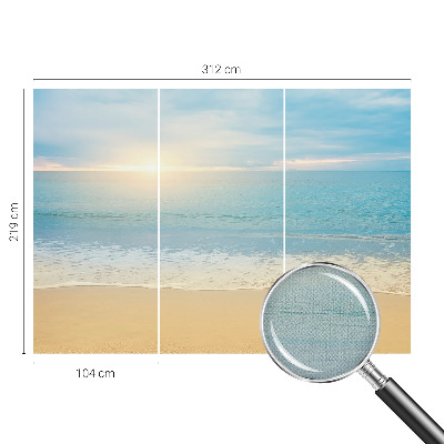 Fotomural decorativo para cabecero de cama Amanecer