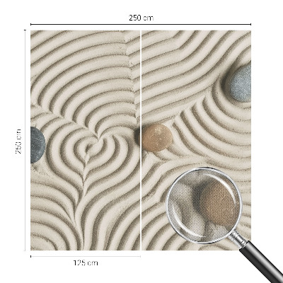 Mural de pared con estampado hermoso Ondas armoniosas