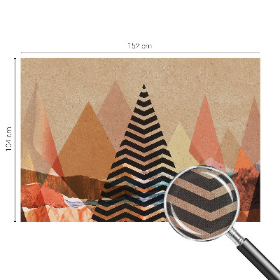 Papel mural texturado decorativo Paisaje abstracto