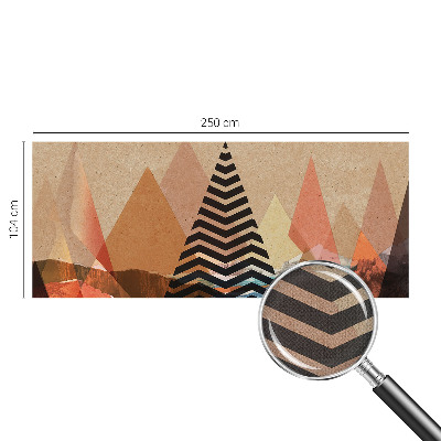 Papel mural texturado decorativo Paisaje abstracto