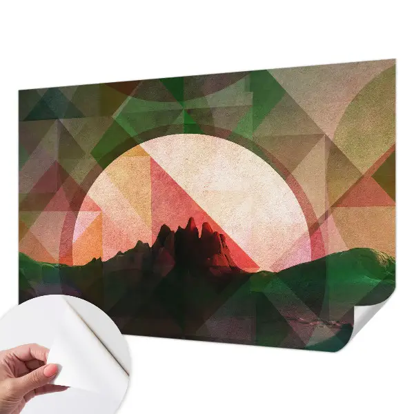 Papel mural con patrón decorativo con el motivo