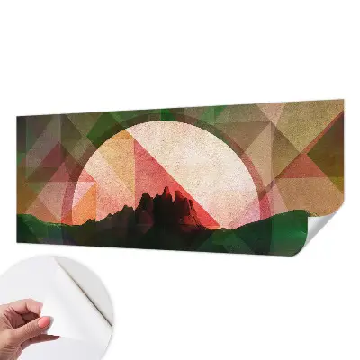 Papel mural con patrón decorativo con el motivo 
