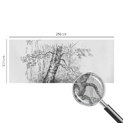 Fotomural decorativo para cabecero de cama Árbol del bosque