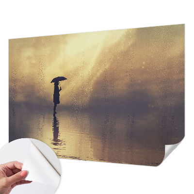 Mural de pared con estampado hermoso Escena misteriosa