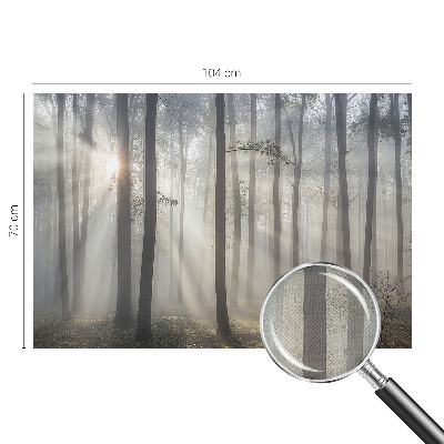 Mural de pared con estampado hermoso Bosque etéreo