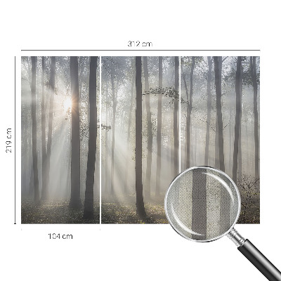 Mural de pared con estampado hermoso Bosque etéreo