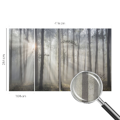 Mural de pared con estampado hermoso Bosque etéreo