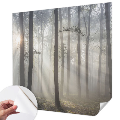 Mural de pared con estampado hermoso Bosque etéreo