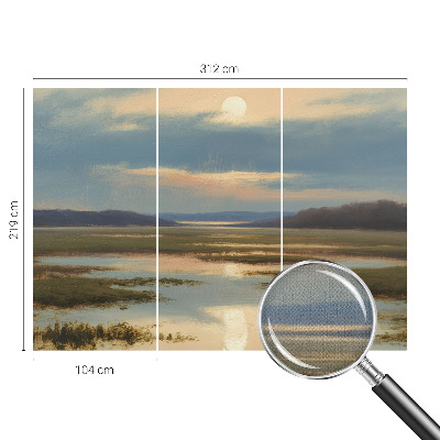 Fotomural decorativo para cabecero de cama Paisaje atmosférico