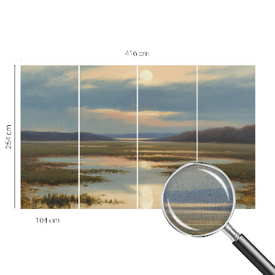 Fotomural decorativo para cabecero de cama Paisaje atmosférico