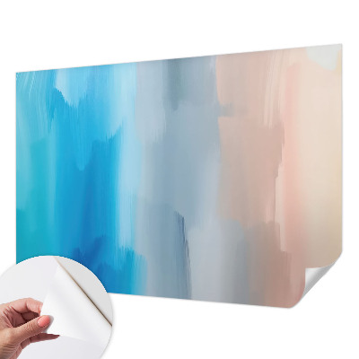 Papel mural con patrón decorativo Abstracción colorida
