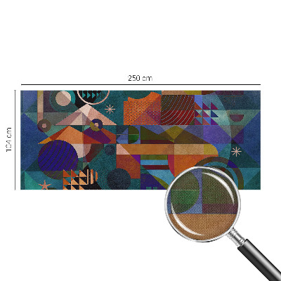 Fotomural decorativo para cabecero de cama Arte geométrico