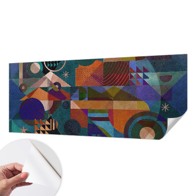 Fotomural decorativo para cabecero de cama Arte geométrico