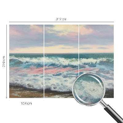 Fotomural decorativo para cabecero de cama Marina