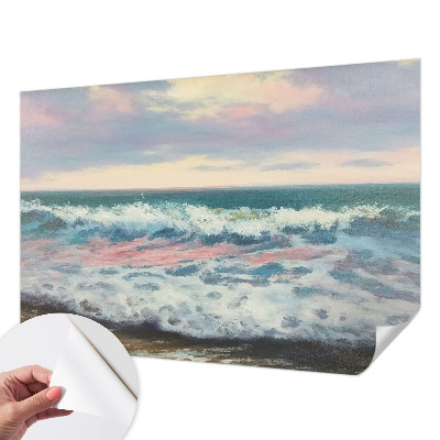 Fotomural decorativo para cabecero de cama Marina