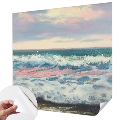 Fotomural decorativo para cabecero de cama Marina