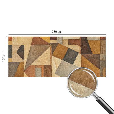 Papel mural con patrón decorativo abstracción geométrica