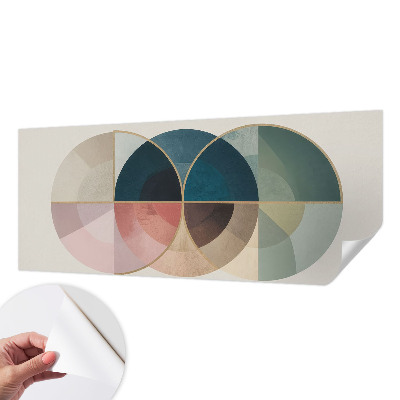 Papel mural con patrón decorativo Elegancia geométrica